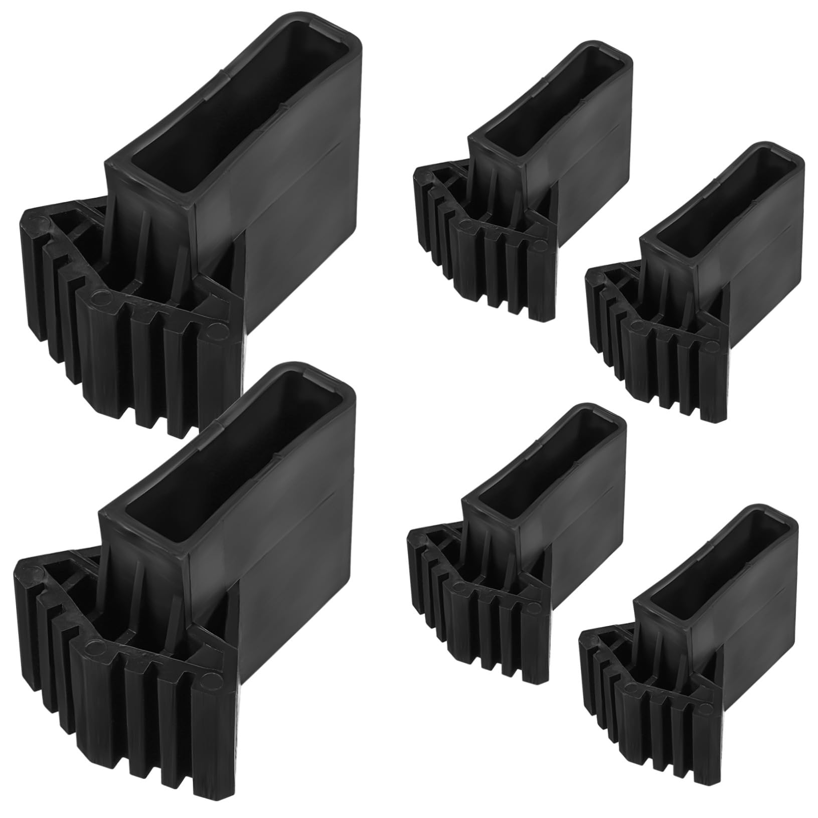 Protection antidérapante forte pour échelle : lot de 6 couvre-pieds UKCOCO charge lourde