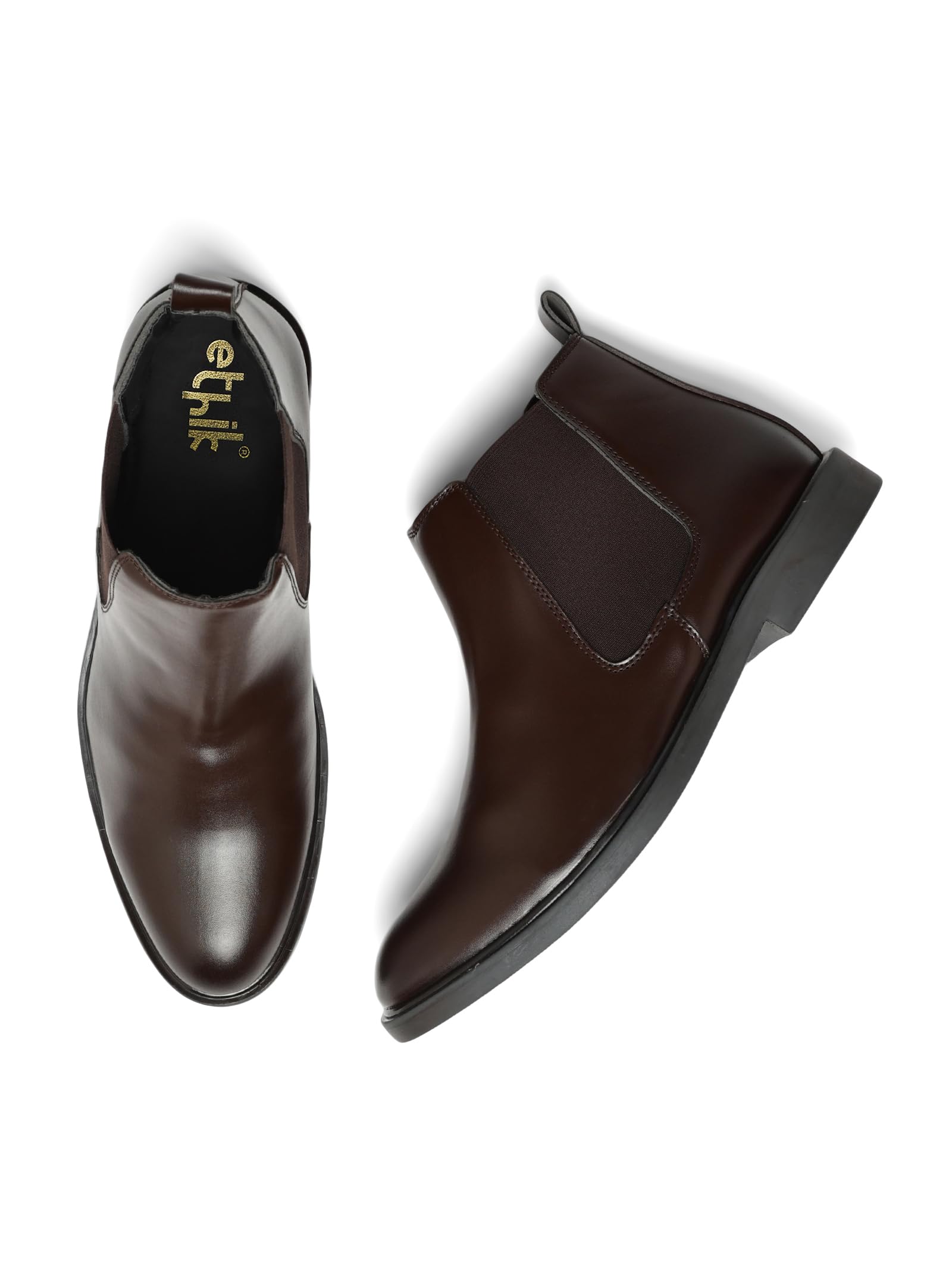 Men’s Chelsea Boots | Stylish Slip-On Ankle Boots for Men with Elastic Side | Smart Casual, Office, Wedding Essential | Comfortable Durable Chelsea Shoes (EDS Chelzee)-image-11
