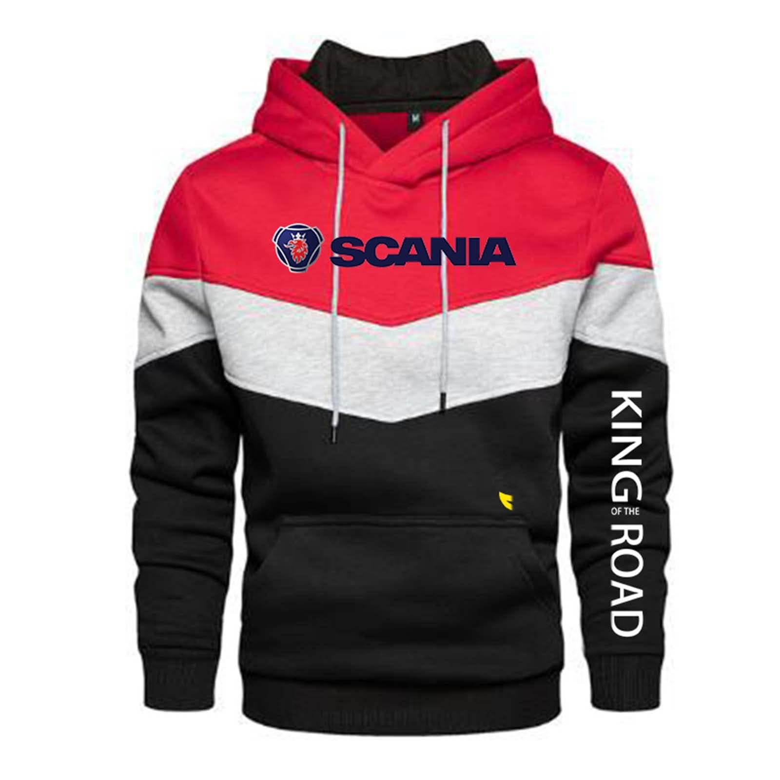 Sweat à Capuche Avec Masque Intégré Homme - Coupe-vent, Double Capuche, Style Streetwear