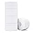 ADMITRY Athletic Tape,5 Pack White Sports Tape,Very Strong No Sticky Residue Wrist Ankle Tape for Gymnastics Boxing Lacrosse Climbing Hockey Bat