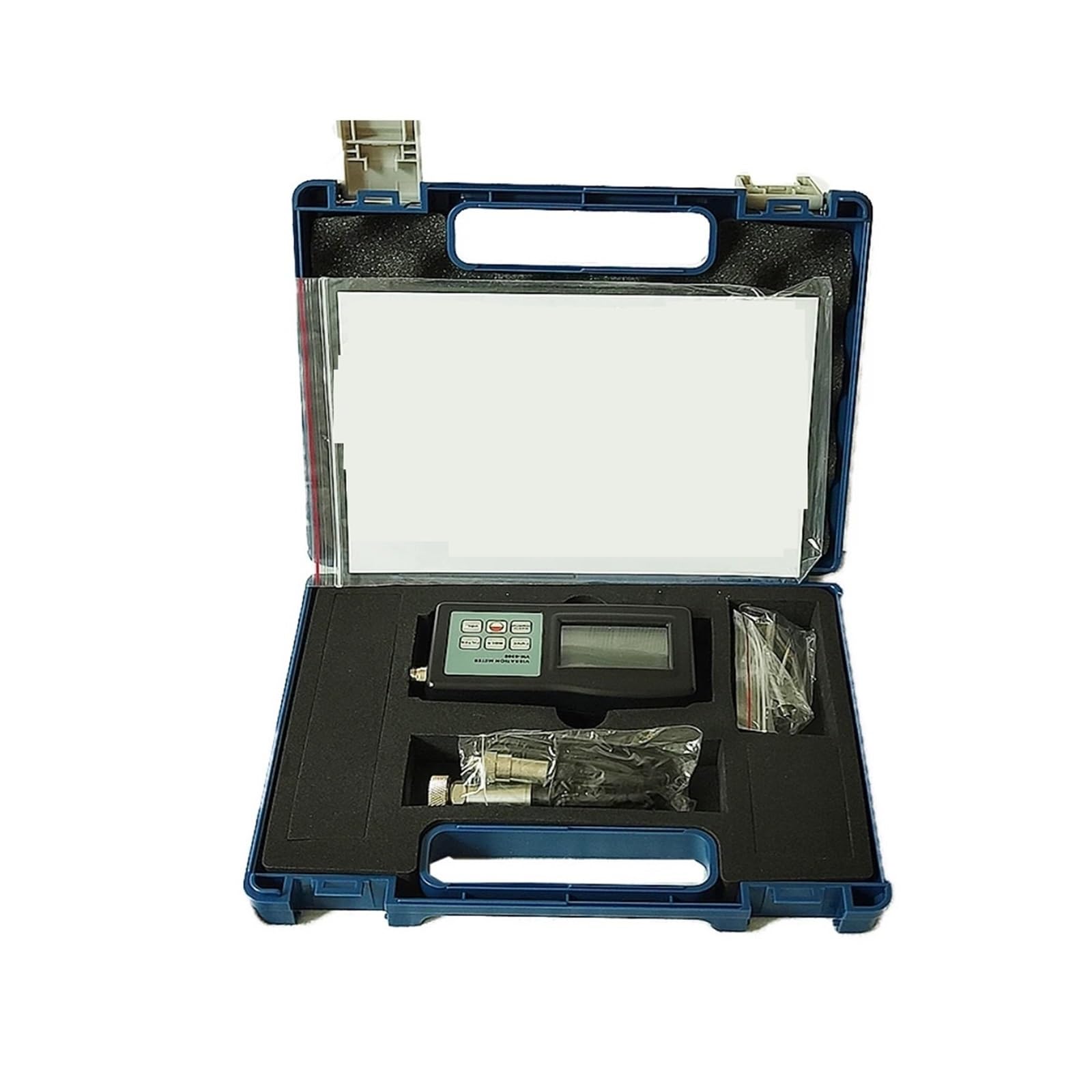Schwingungsmessgerät, Der digitale Vibrationsmesser VM-6360 misst mechanische Unwucht und Abweichungsfrequenzen von bis zu 10 Hz bis 10 kHz für HLK, Motoren
