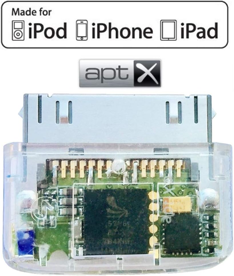i10s + aptX (Clear, Collector’s Version) : Tiny Bluetooth Stereo Transmitter. Compatible with Apple iPod,iPhone,iPad. Delivers Cleaner Audio with Reduced Latency for aptX Receivers.