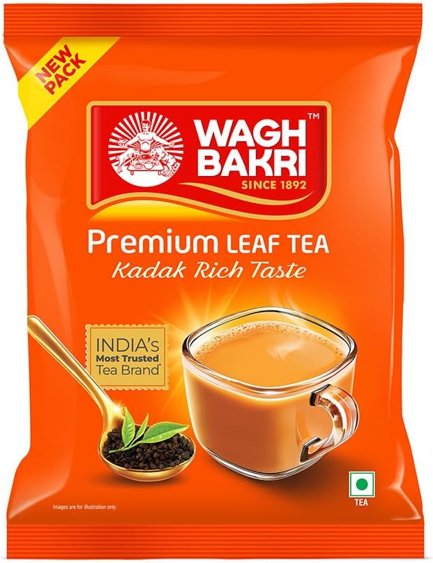 Wagh Bakri Premium Leaf Tea, Poly Pack, 500g