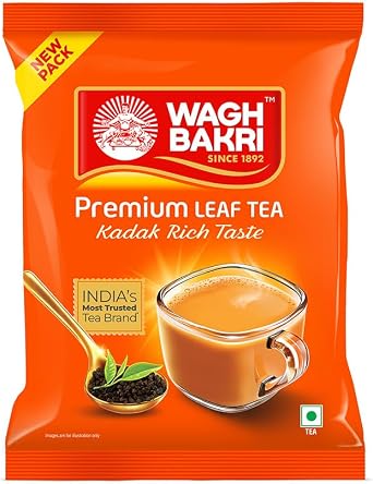 Wagh Bakri Strong & Refreshing Premium Indian Leaf Tea Direct from India 1 Kg. 1 Kg