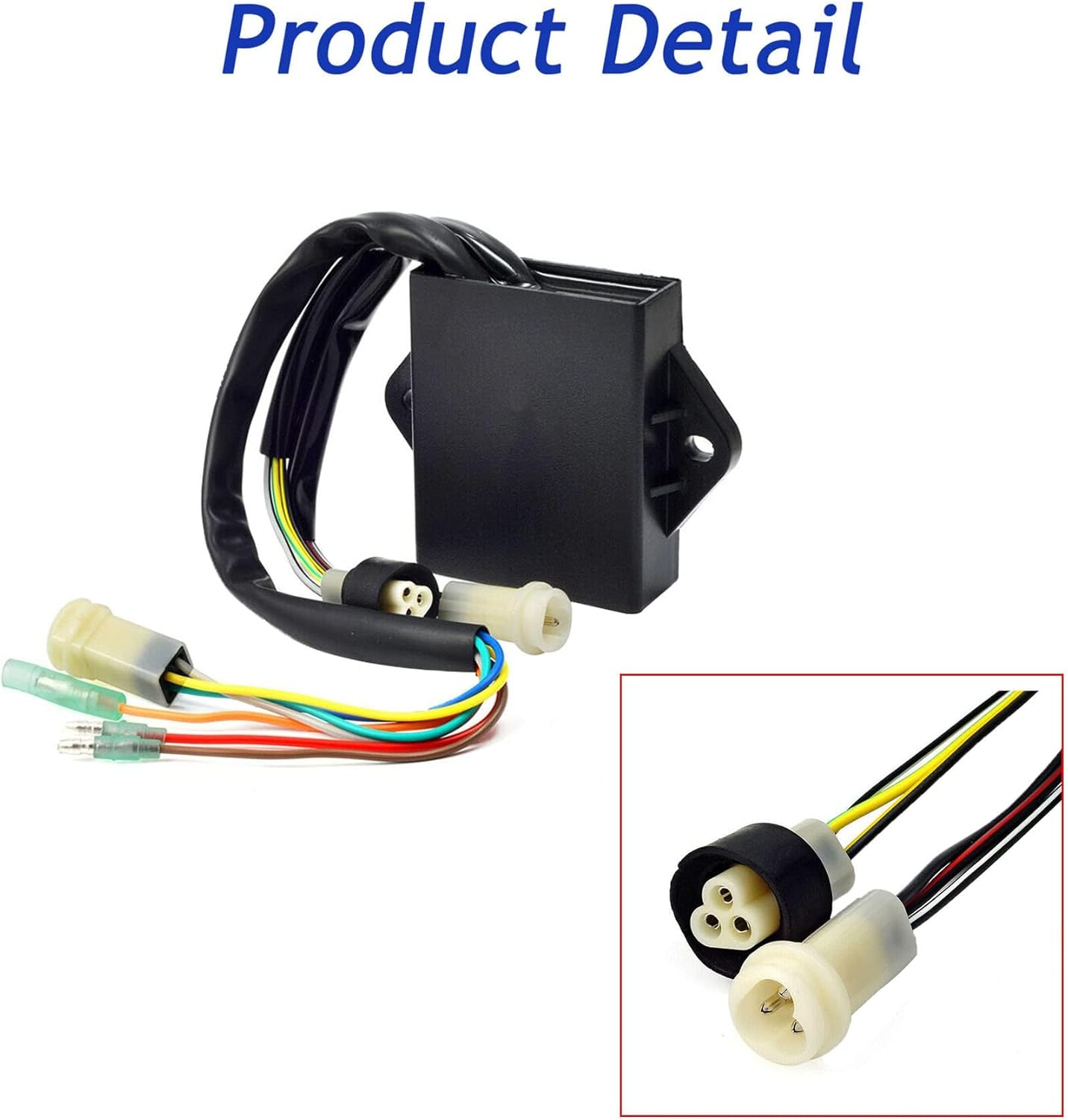 Silscvtt CDI Box Replacement for Yamaha Moto 4 YFM350ER 1987-1988 1YW-85540-20-00