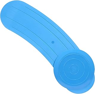 Slide Transfer Board with Turntable, Sliding Board for Smooth Pain-Free Transfers from Wheelchair to Bed Car, Non-Slip Texture for Seniors Disabled Patients, 440LBS, 33.9"L x 9.1"W, Blue