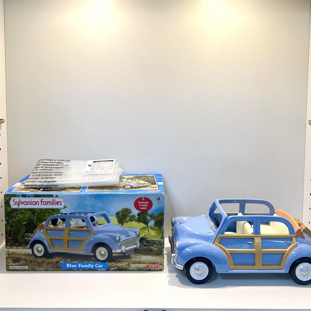 Amazon.co.jp: シルバニア 車 ブルー 水色 海外 Bule family car Flair