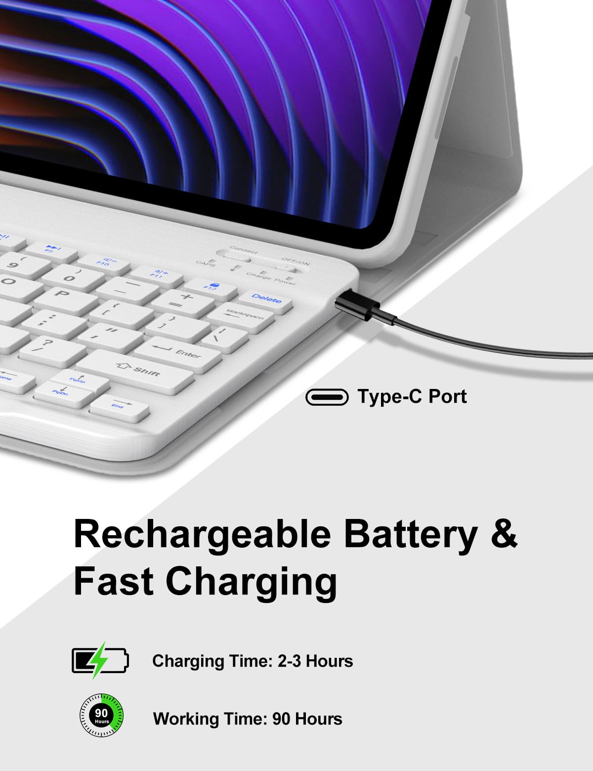 Amazon.com: Keyboard Case for Xiaomi Pad 8/8 Pro/7/7 Pro 11.2 Inch