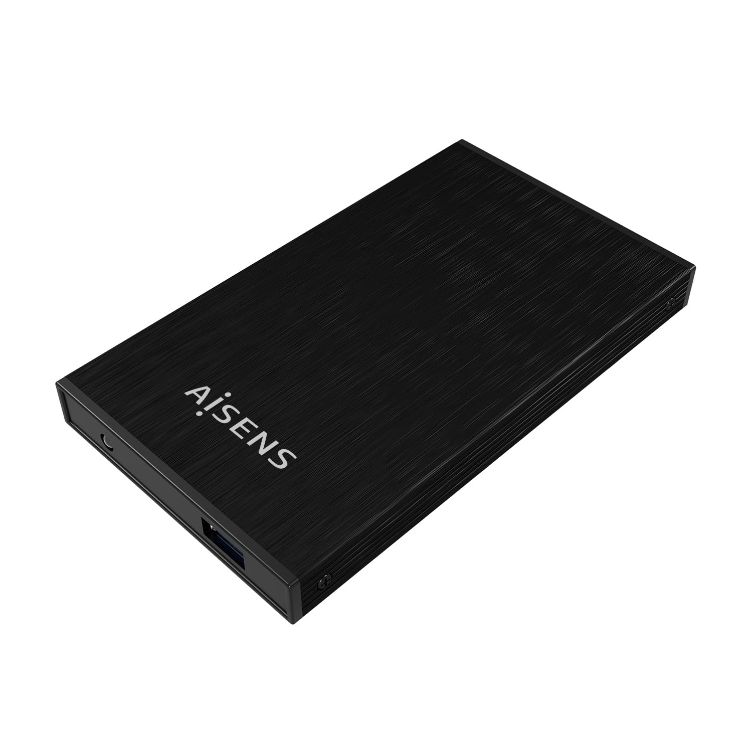 AISENS - ASE-2523B - Boîtier Externe pour Disque Dur 2,5" SATA A USB 2.0/USB 3.0/USB3.1 GEN1, Noir (Lot de 5)