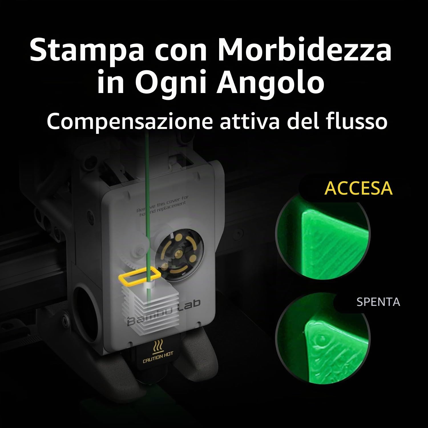 Bambu Lab A1 Mini Combo Stampante 3D - Veloce FDM, Multimateriale, Calibrazione Automatica