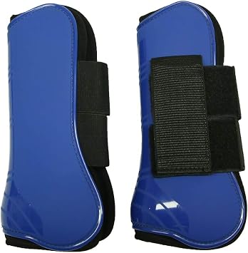 Horse Care Boots Open Front Jumping Tendon and Hind Fetlock Horse Secure Leg Protection Boots Lightweight Tough Dressage Horse Riding Equestrian Equipment