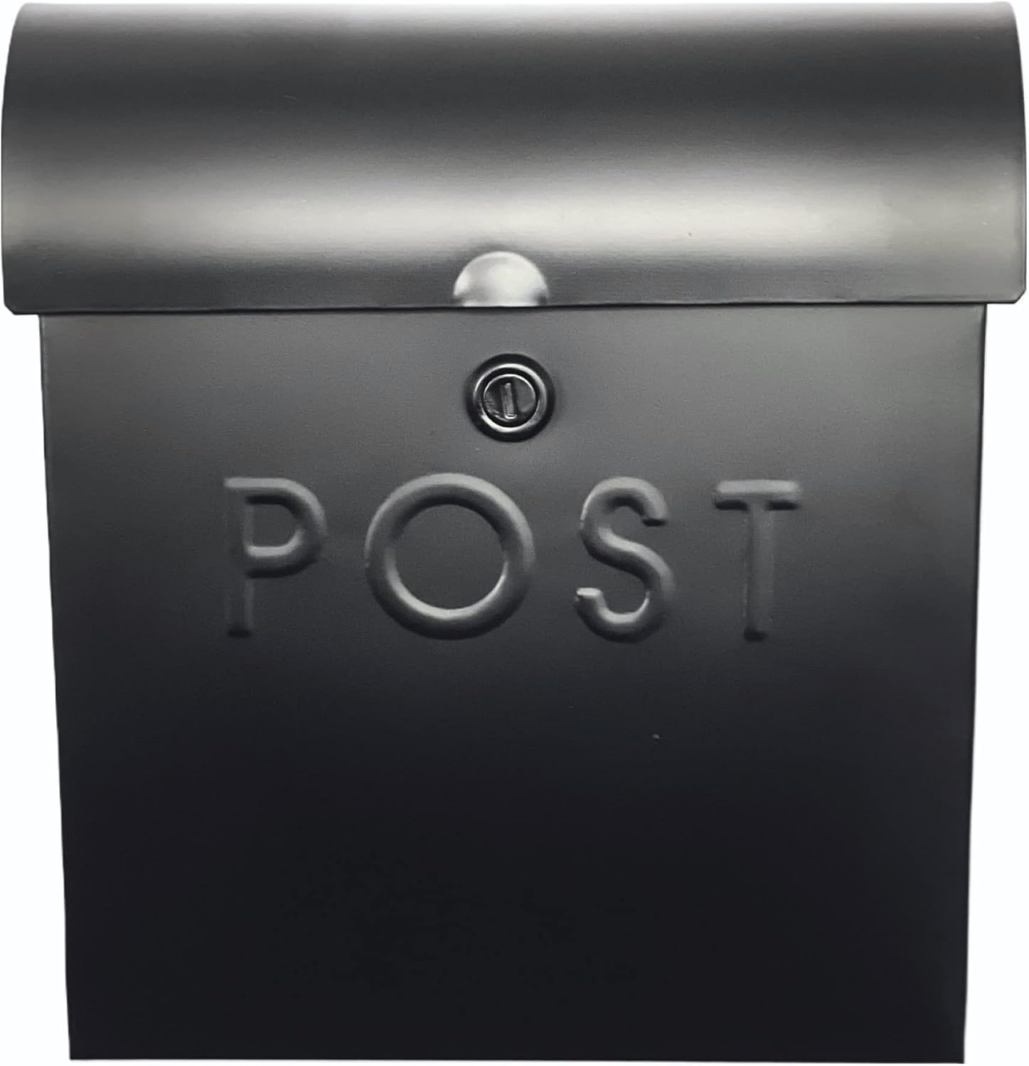 NACH Euro Locking Mailbox, Rustic Mailboxes for Outside, Powder Coated