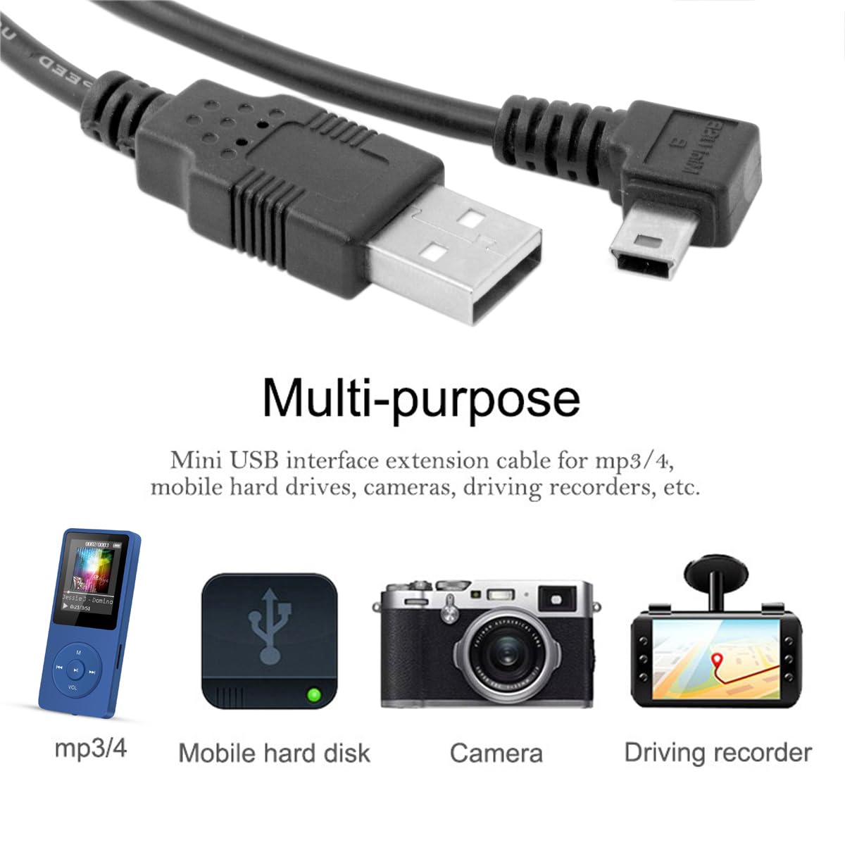 Chenyang Cy Cavo Fotografia Cavo USB 3.0 Angolato 90° Per Nikon - Foto 2