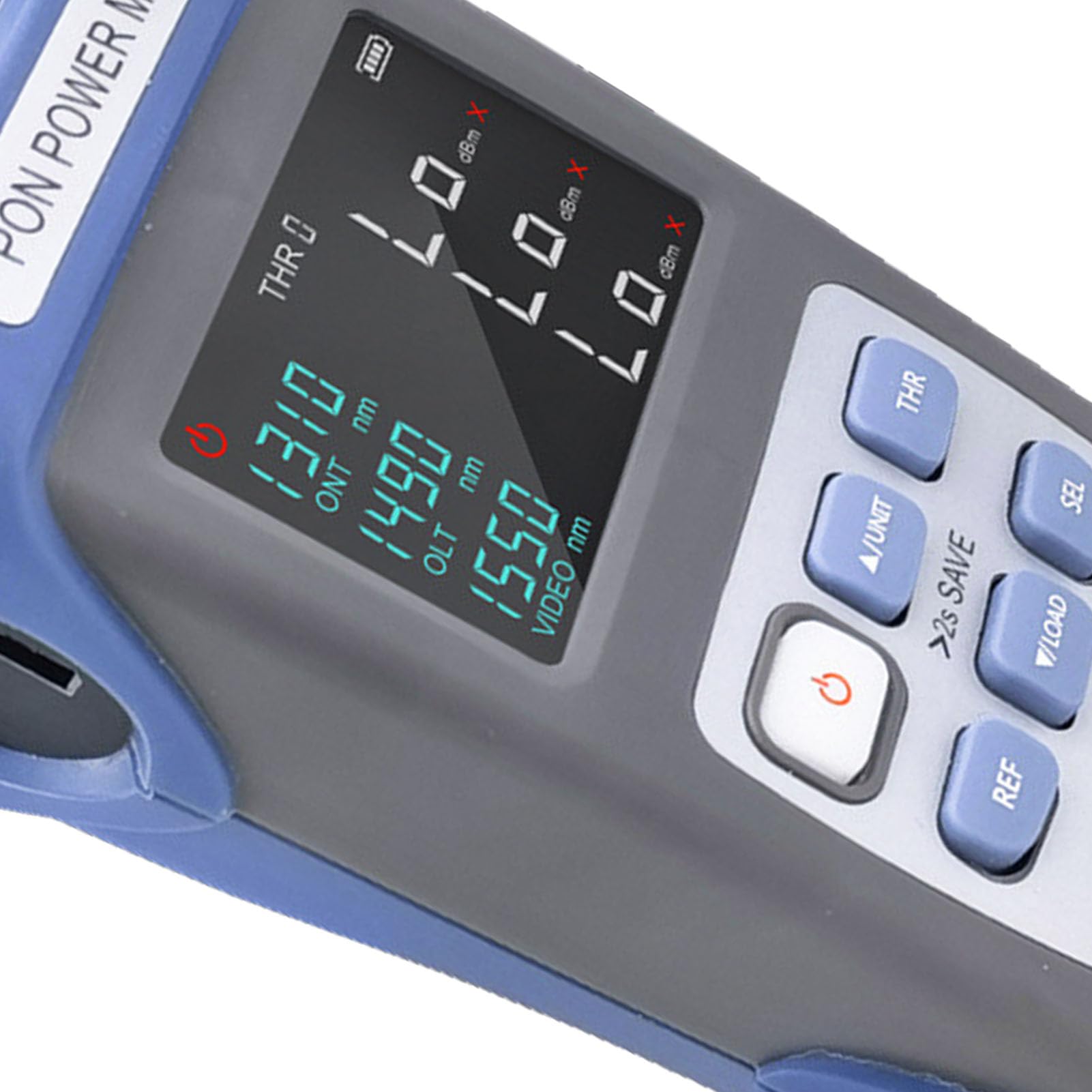 Optical Power Meter Glasfaser Test Tool Kit Hochpräzise Netzwerk Scanner FTTH PON GPON