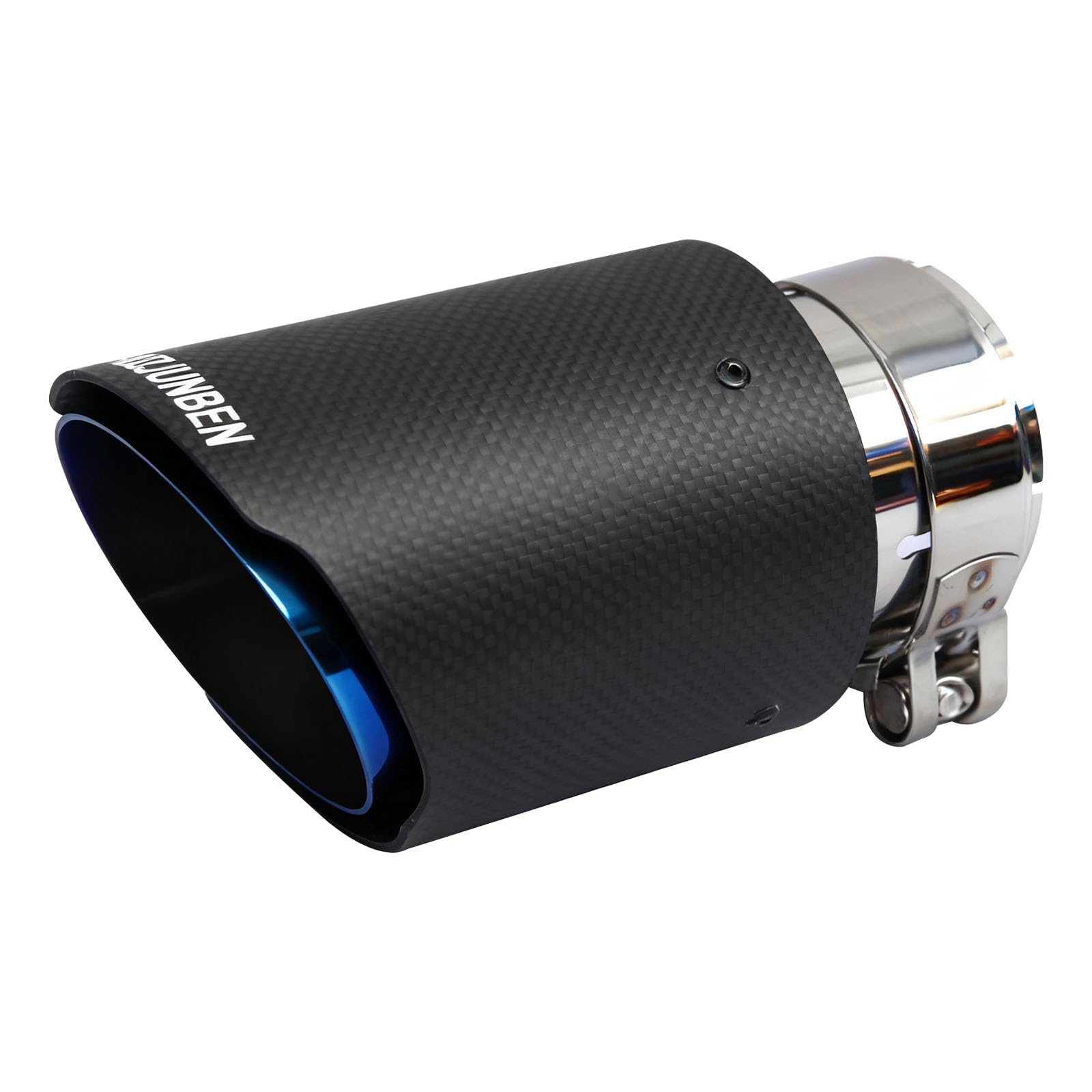carbon fiber exhaust tip, carbon fiber tail pipe, inlet size 63mm/2.5", outlet size 89mm/3.5" carbon fiber muffler, suitable for automotive exhaust pipes with a diameter of 61-63mm-image-30