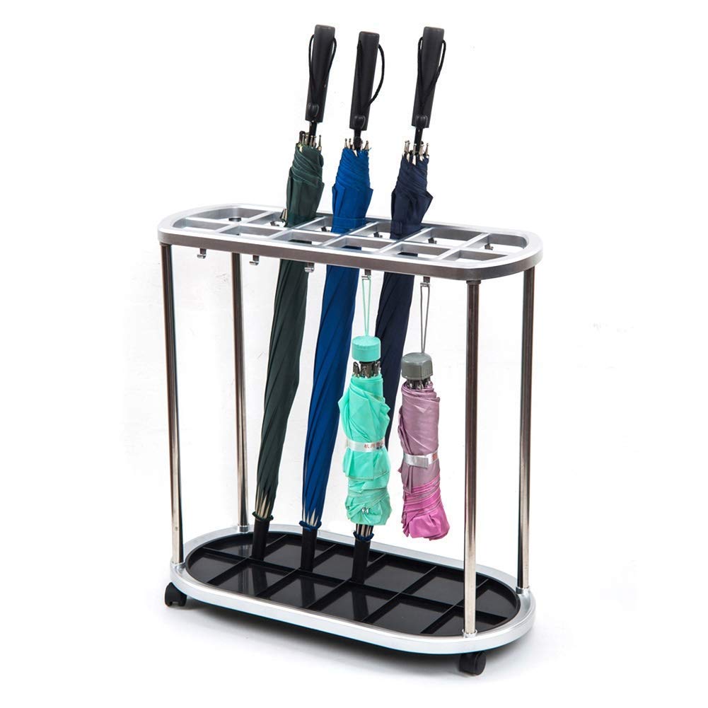 Support de drainage de parapluie avec bac récupérateur d'eau amovible