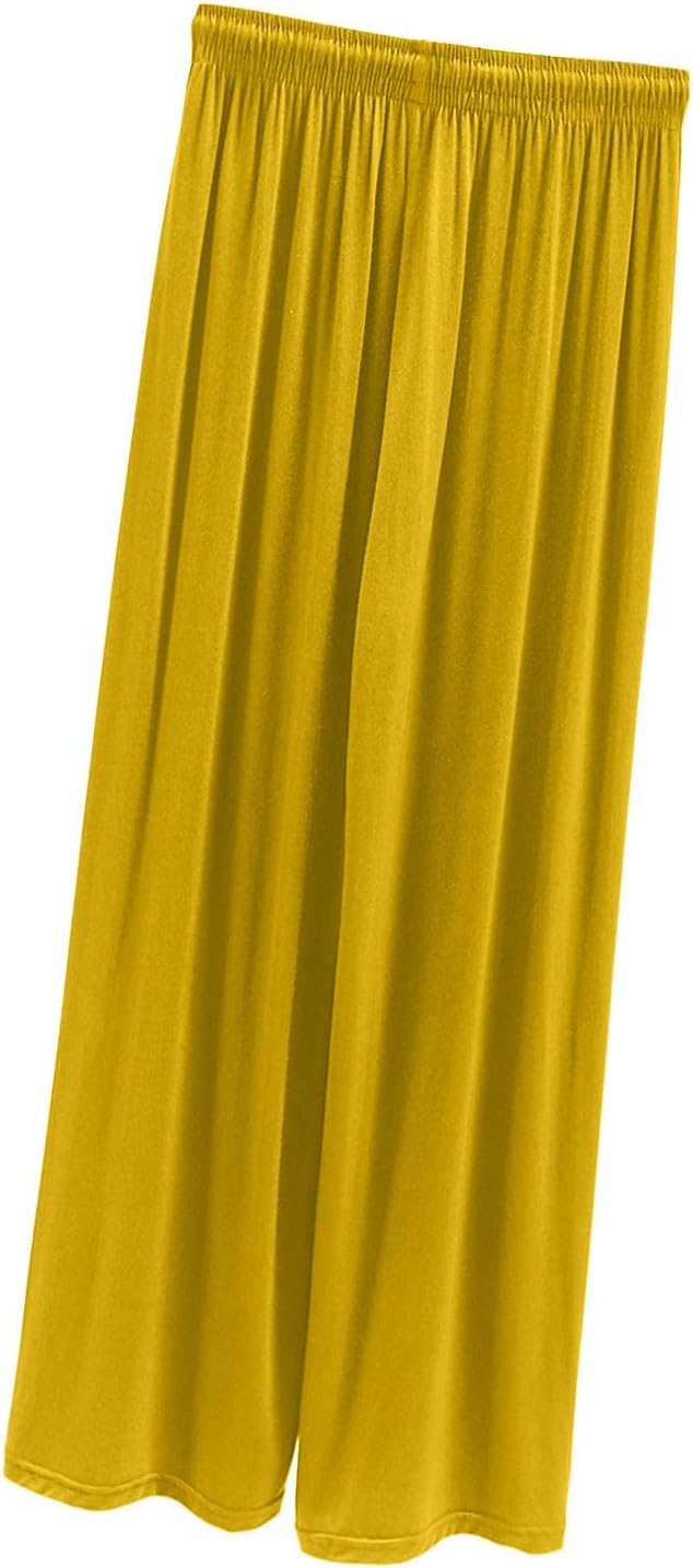 Women's Wide Leg Lounge Pants Low Rise Baggy Pajama Bottoms Drawstring High Waist Y2K Pjs Bottoms Sleep Trousers