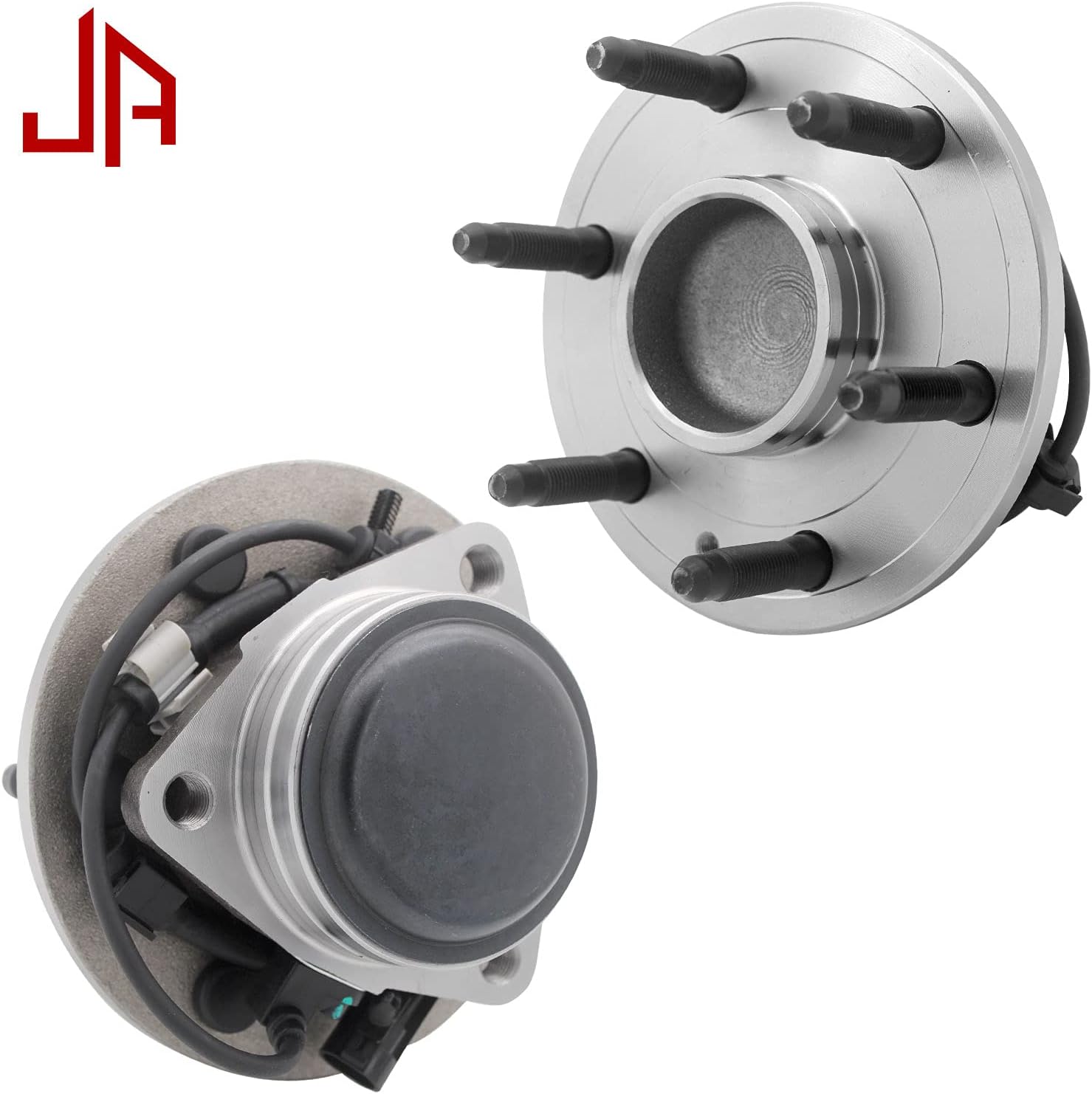 515054 Front Wheel Bearing and Hub Assembly 6 Lugs 2WD w/ABS for Chevrolet Silverado Sierra Suburba, GMC Savana Yukon XL 1500 Hub Bearing Assembly 2pc