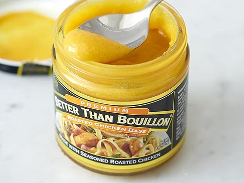 Miniatura 5 de Better Than Bouillon Base de pollo asado de alta calidad, hecha con pollo asado sazonado, 38 porciones, base mezclable para mayor sabor, 8.00 onzas
