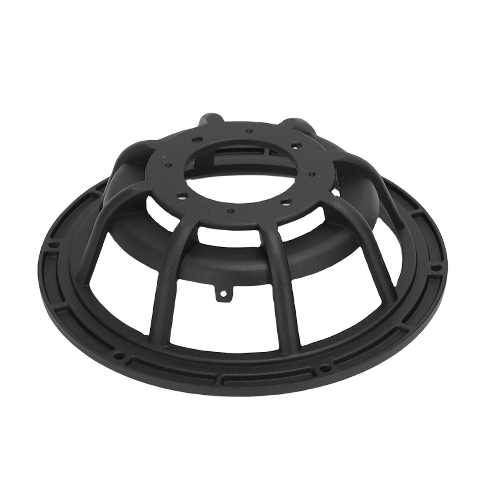 Ejoyous 2 Stück Lautsprecher-Beckenrahmen aus Gegossenem Aluminium, Woofer-Körbe, 223 Mm Außendurchmesser, 63 Mm Höhe, Rostfreie Lautsprecher-Reparaturteile für DIY-Subwoofer, PA-DJ