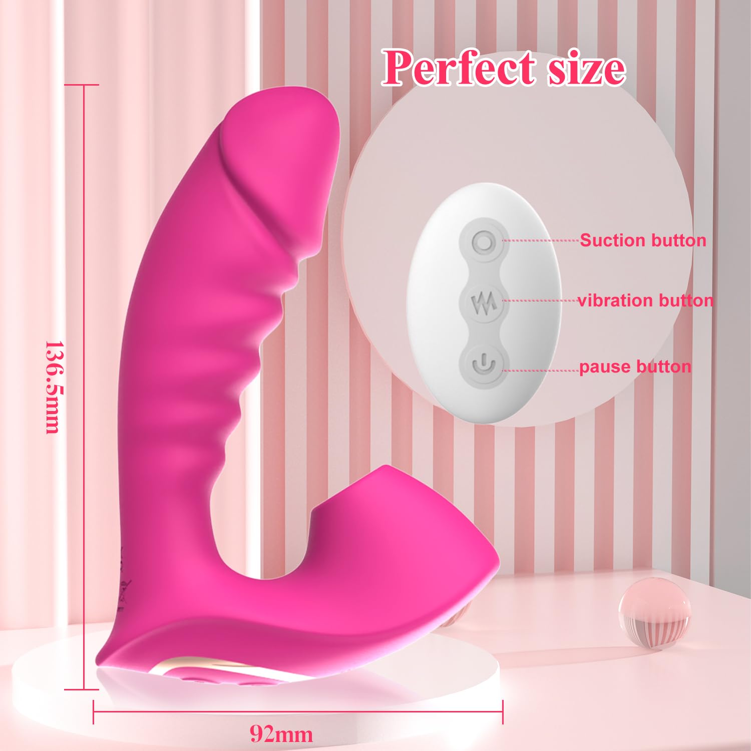 Sextoyse Femme Clitoridienne Vibromasseurs Feminin Gode Stimulateur Vibro-masseur Clitoridienne Sex Toýs Femme 6 * 6 Modes de Sucer Vibro-masseur Sextoyse Vibrateures Sextoy Femme Jouet Adulte (JJ6)