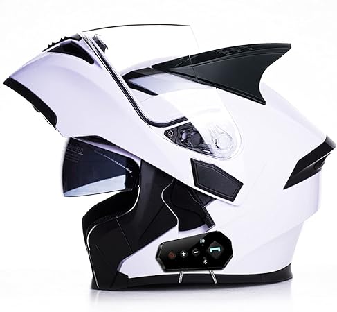 VERDELZ Casque Moto Bluetooth FMVSS 218 Masque intégral certifié ECE pour  Hommes et Femmes avec Casque Bluetooth Masque intégral Double Pare-Soleil  Casque de Moto : Amazon.fr: Auto et Moto