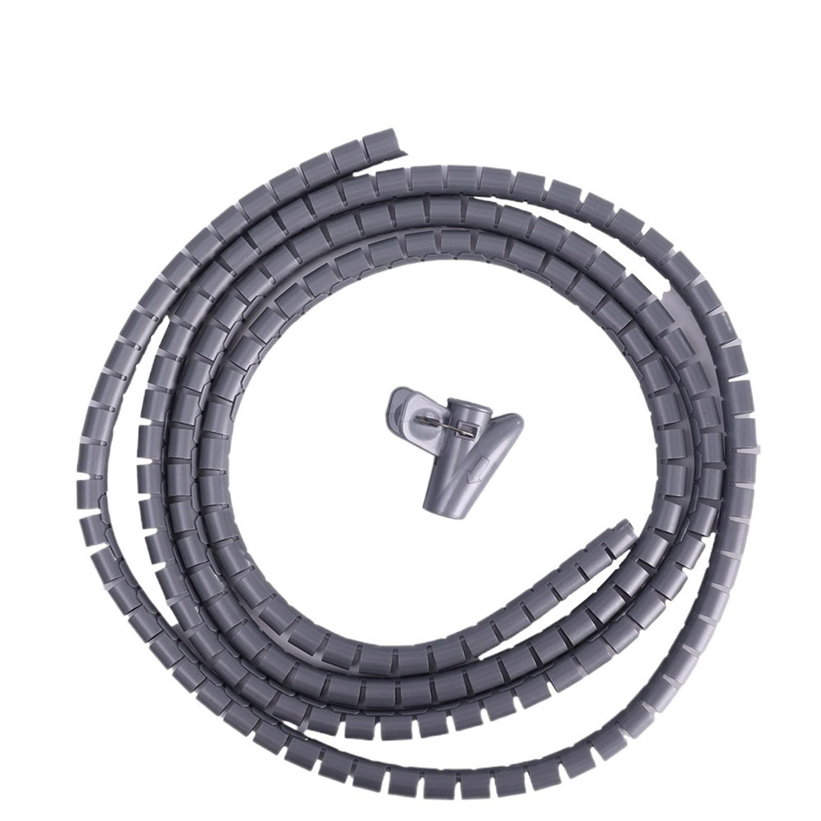 Gaine de Gestion câbles Flexible en Spirale, Gaine, 2 mètres, 10 mm/16 mm, Multicolore, Paquet 1