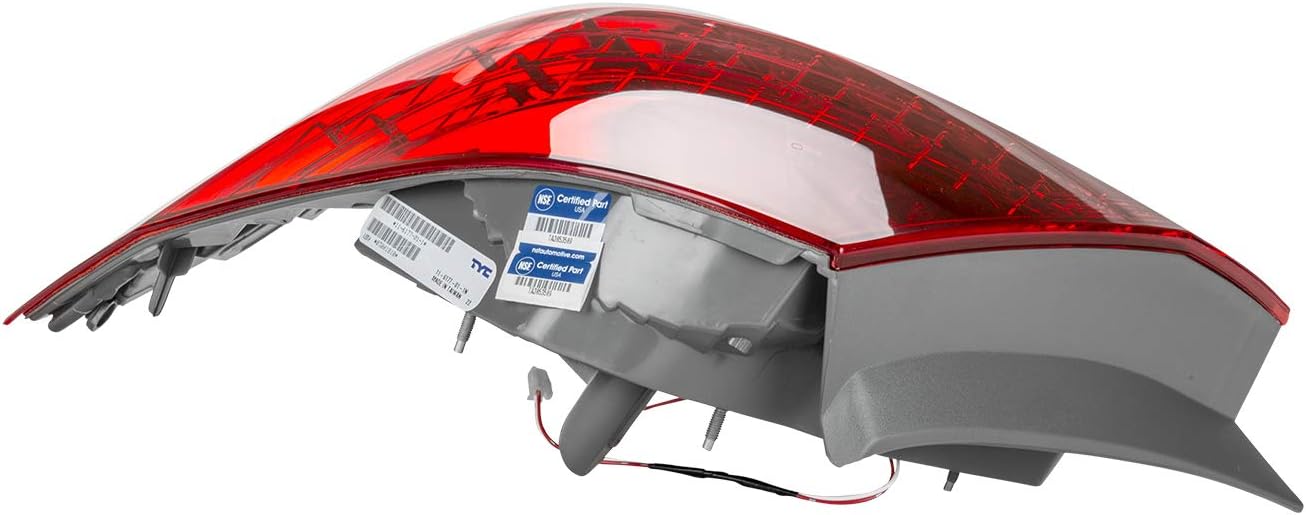 TYC Right Tail Light Assembly Compatible with 2006-2007 Honda Accord
