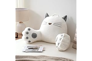 Cozy and Snuggly Kitty Reading Pillow: A Purrfect Companion for the Young Bookworm