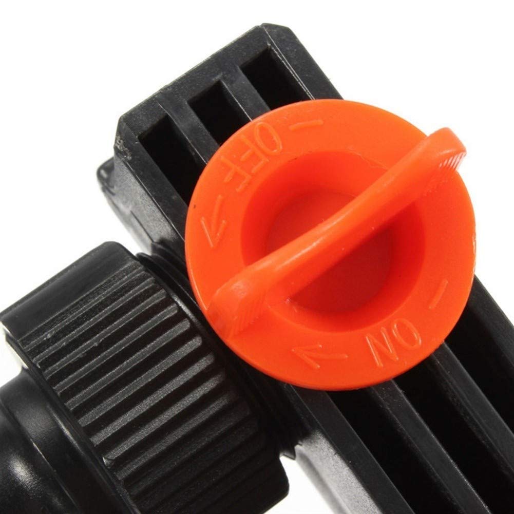 Conector de Agua de riego, Conectores de Grifo de 4 vías agrícolas, el más Nuevo, Divisor de tubería de Manguera de jardín para el hogar, Goteo de plástico