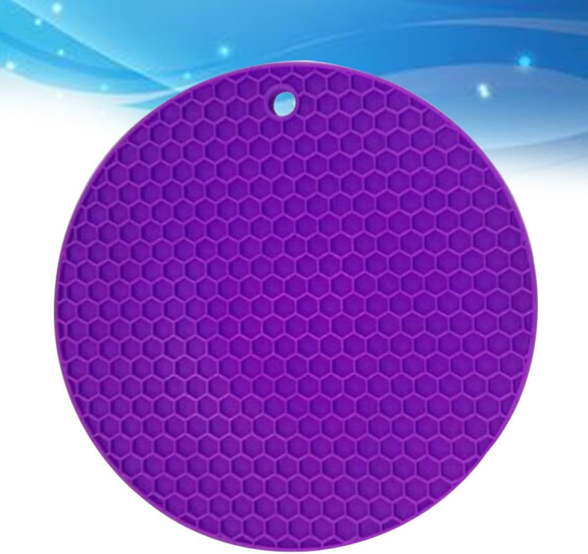 Silicone Honeycomb Pot Holder Mat, Heat Resistant Non Slip Trivet