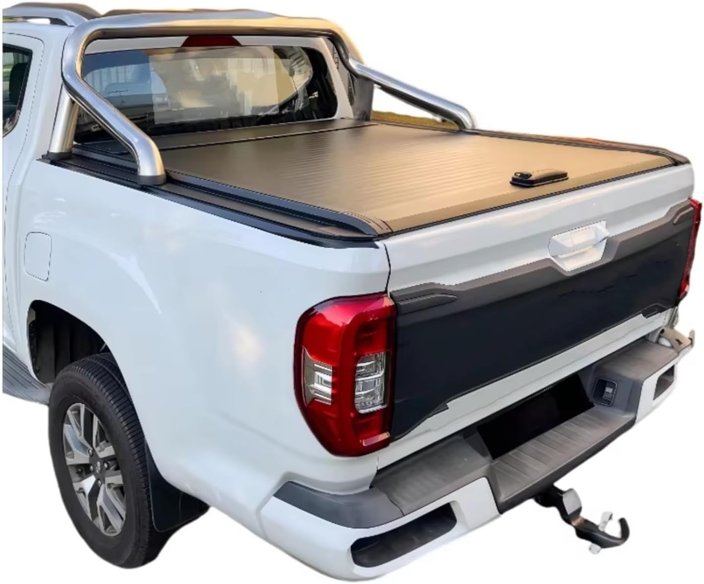 Luggage Security Shield Shade For LDV For T60 For MAX Or T60 Dual Cab Pickup Manual Roller Shutter Tonneau Cover Hard Lid Aluminium Material Roll Up Operation