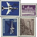 Berlin (West) Prophila Collection Berlin (West) 230,231,232,233 (kompl.Ausg.) postfrisch ** MNH 1962/64 Luftpost, Tor, DFA, Schöneberg (Briefmarken für Sammler) Flugzeuge/Ballons/Zeppeline/Luftfahrt