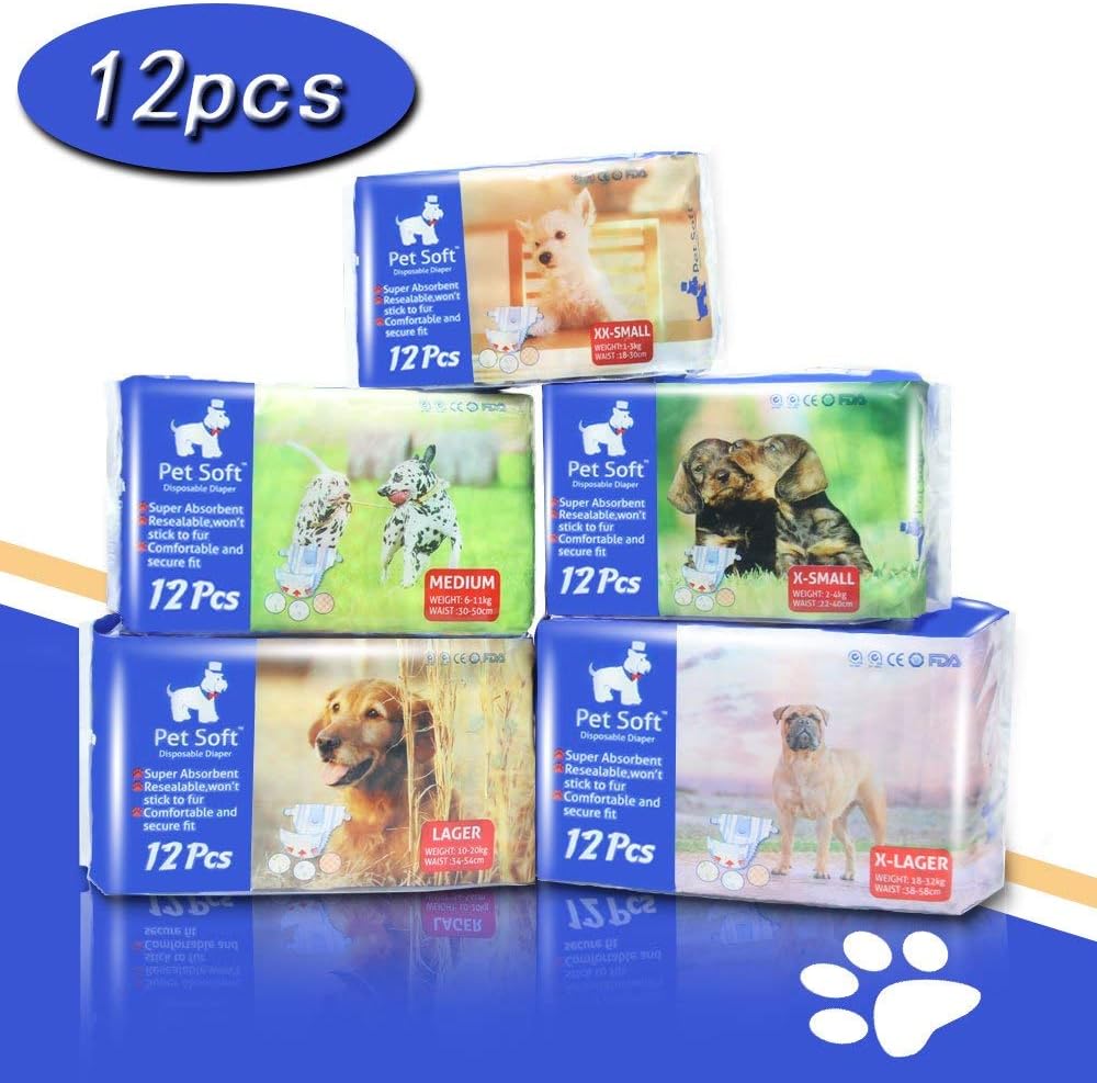 puppy diapers amazon