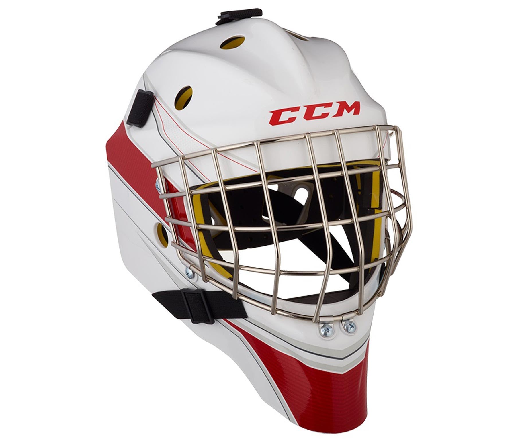 CCM GF AXIS 1.5 Masque de but pour enfant Blanc/rouge