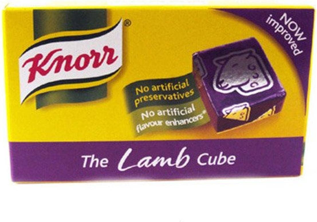 Knorr Lamb Stock Cubes 8 Pack 80g