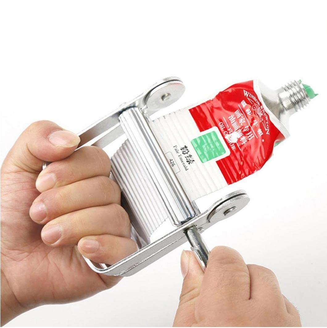 Froiny Practical Tool Oil Paint Squeezer Manual Metal Oil Paint Squeezer Pigment Extruder Art Supplies Oil