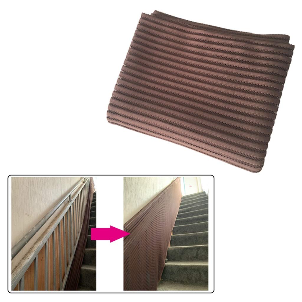 HIAKDOFT Sicherheitsnetz Für Balkon & Treppe - HDPE Katzenschutz 300x31,5cm