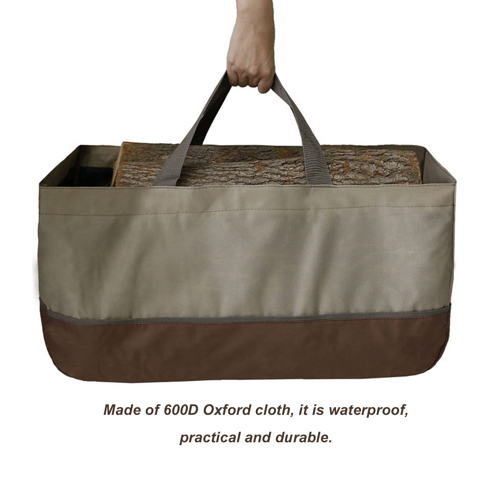 VEVOR Portalegna Da Esterno Per Legna Da Ardere 259x36x117 Cm Con Copertura Impermeabile 600d Oxford Legnaia Camino Giardino Stoccaggio Tronchi Interno