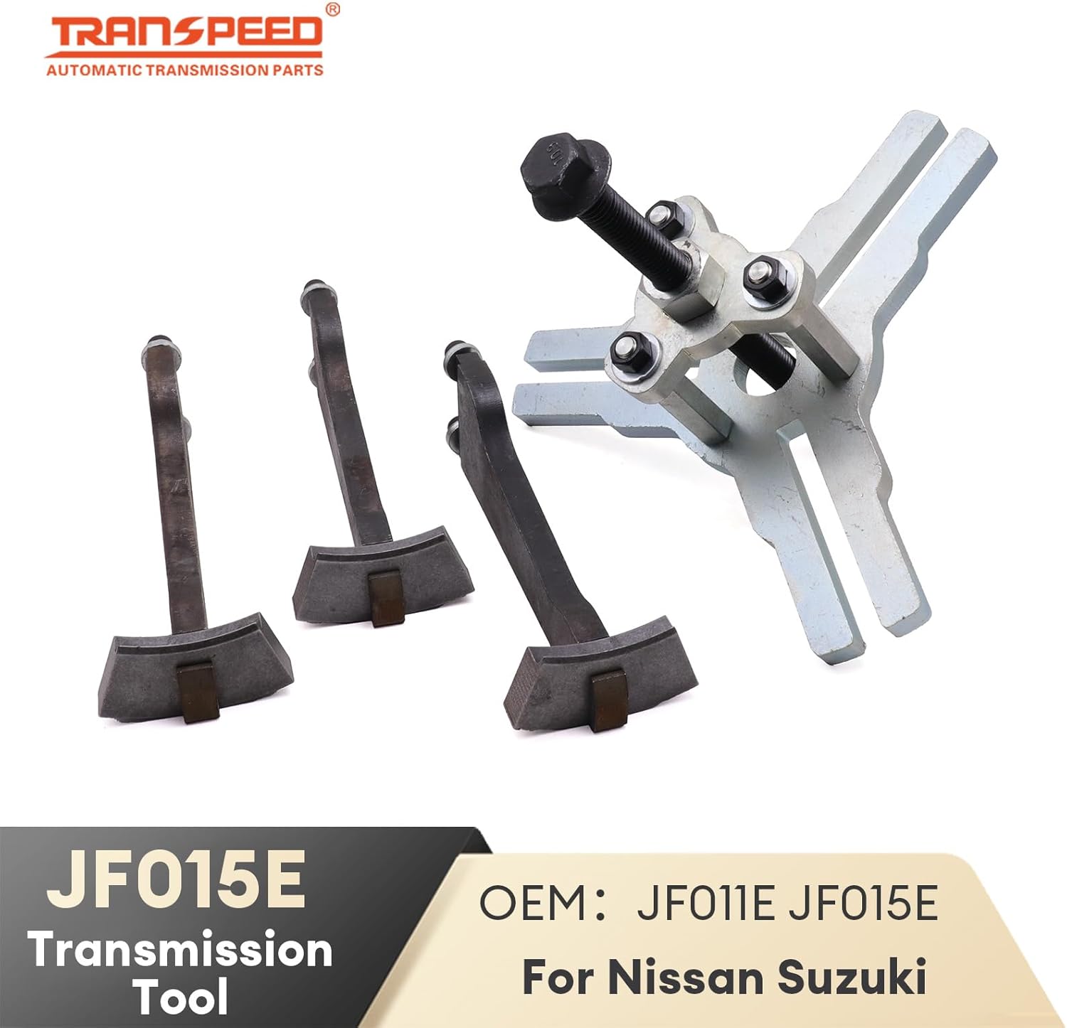 TRANSPEED JF011E JF015E Automatic Transmission Pulley Separator Tool with 3 Adjustable Jaws Tool for Nissan Sentra Versa Note Maxima Altima Juke NV200 Rogue