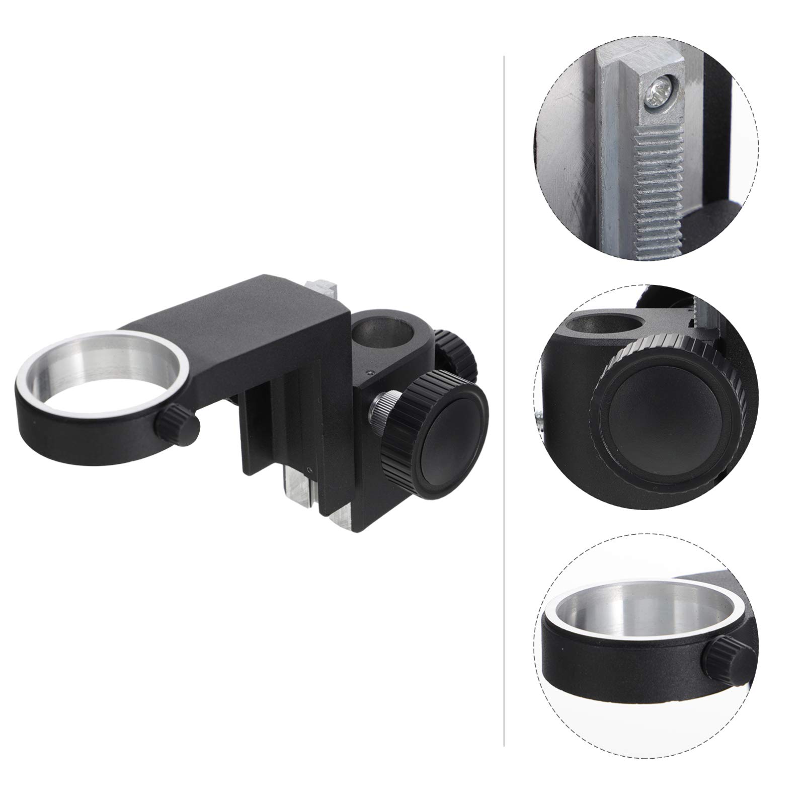 Soporte De Enfoque De Lente Soporte De Elevación De Lentes De 50 Mm Soporte De Enfoque De Microscopio De 50 Mm Corchete Enfocado 10 a Accesorios Plastico Pvc Titular Del Espejo