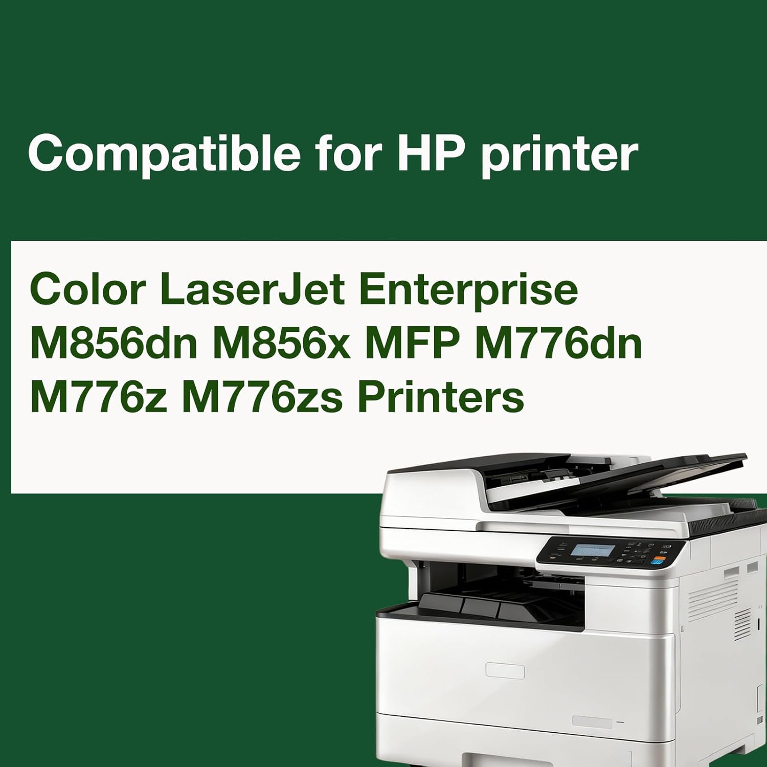 659X Toner Cartridge High Yield Replacement For HP 659A 659X W2010X W2011X W2012X W2013X Toner Cartridge Compatible With Color Enterprise M856x M856dn MFP M776dn M776x M776zs M776z Printer 4-Pack