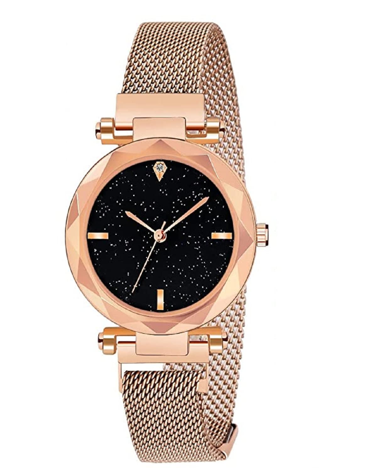 STYLEFLIX Casual Collection Analog Girls Latest Generation Round Diamond Wrist Watch. (Gold) (B0B4WHZM5F) Amazon Price History, Amazon Price Tracker