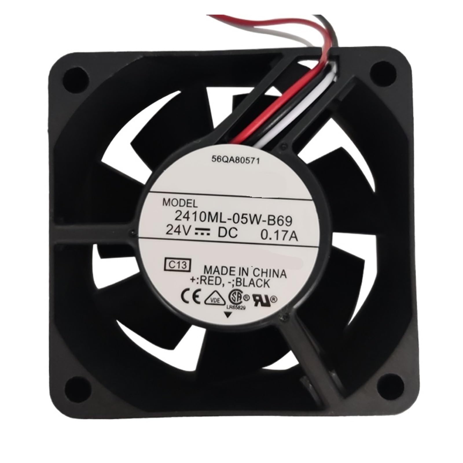 LZIKKGKI 2410ML-05W-B69 6025 60x60x25mm DC24V 0.17A 6cm DC Cooling Fan