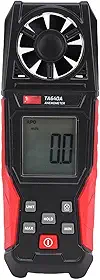 Mingzhe Anemômetro Digital Portátil Com Detecção Precisa de para Entusiastas do Clima Plástico 6,6 X 2,3 X 1,1 pol.