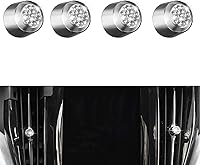 Vista 9 de Botón de inicio central interruptor de control de mando decorativo tapa de capucha de lentejuelas adhesivo de tapa de tapicería para Volvo S60 V60