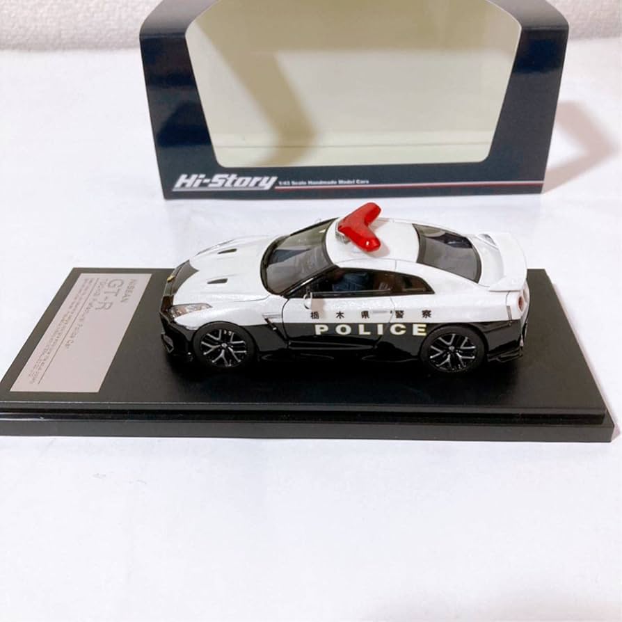 セール！1/24 NISSAN GT-R パトカー　栃木県警察　Hi-Story Hi-Story（ハイストーリー） 1/24 日産 GT-R PATROL CAR 栃木県
