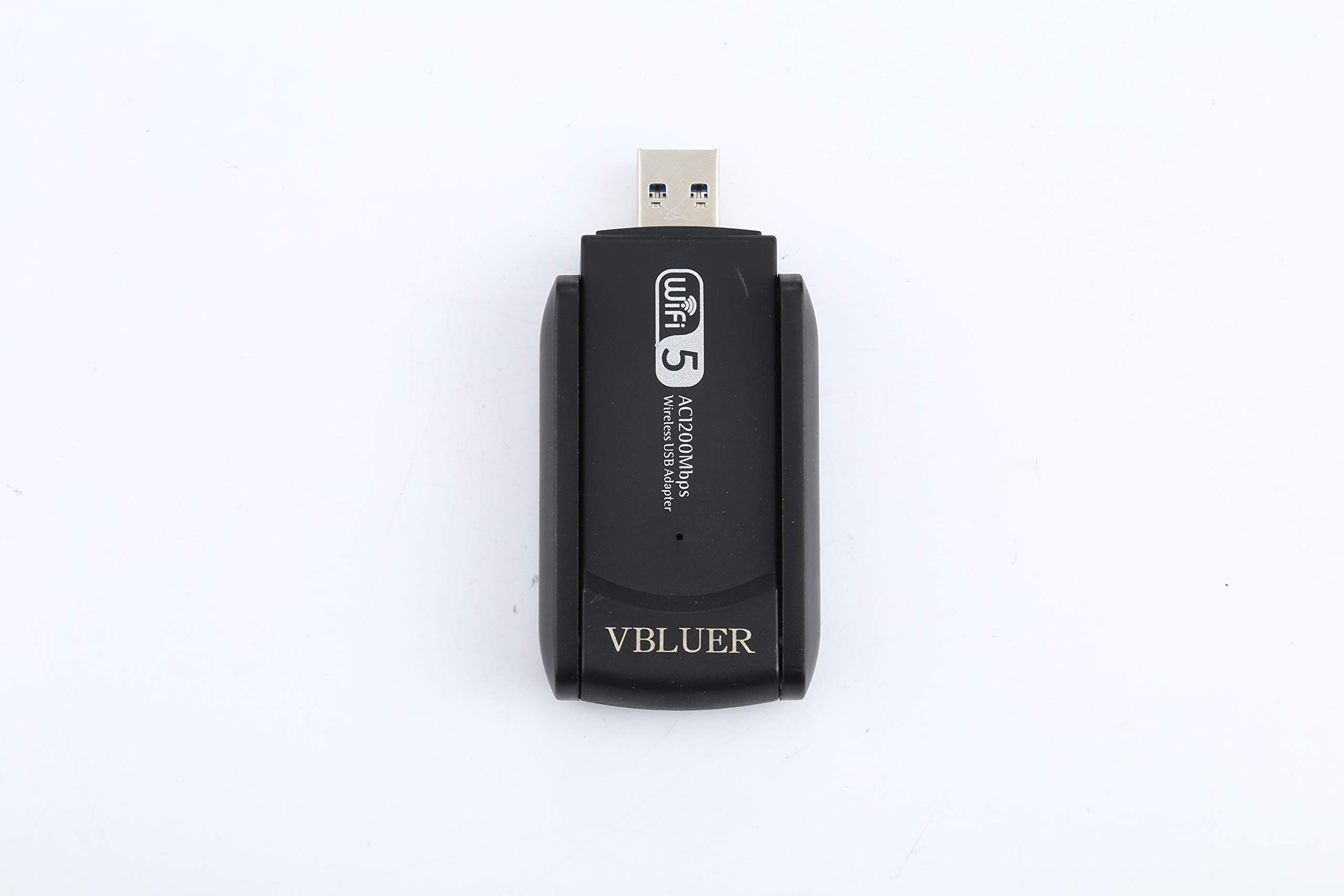 VBLUER Dual Band USB Adapter Computer Adapter for Computer (Black)