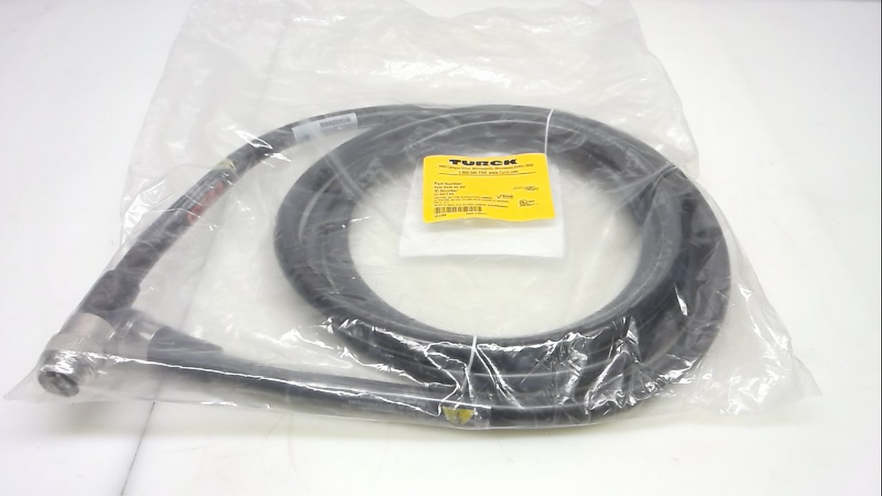 Turck Rsm Rkm 44-3M, Powerfast Double-Ended Cordset, U-65735 Rsm Rkm 44-3M