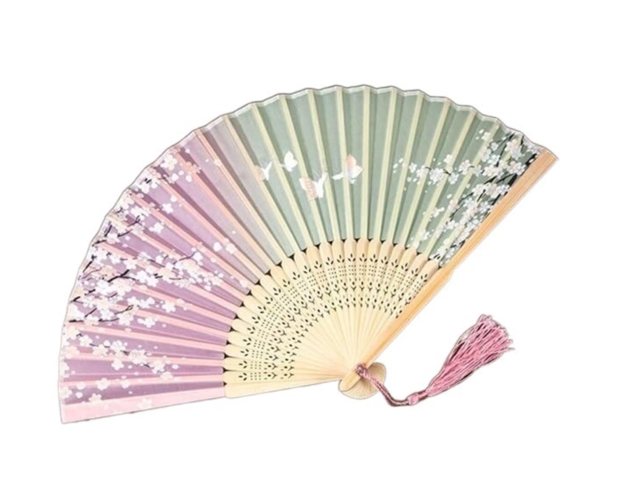 Folding Fan Hand Fans Folding Fan New Vintage Chinese Style Folding Fan Cloth Fan Creative Home Decor Ornaments Dance Hand Fan Portable